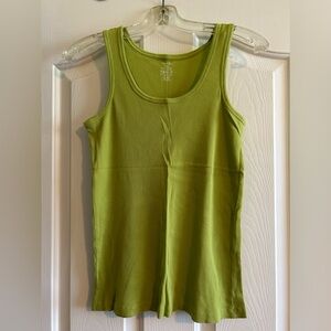 Lime 🍋‍🟩 Green ribbed tank top